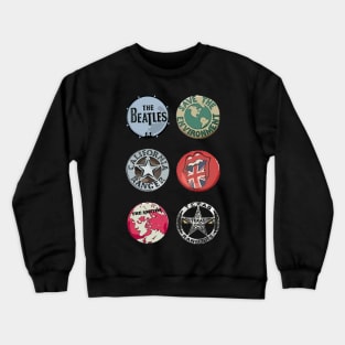 Retro Badge Crewneck Sweatshirt